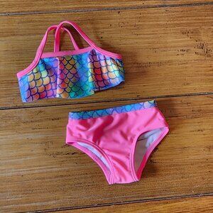 Wonder Nation Two Piece Swimsuit Size 3-6 Months